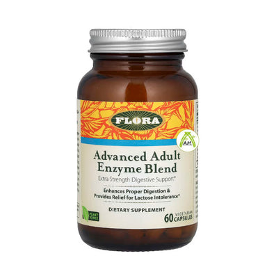 Flora Advanced Adult Enzyme Blend 60 caps