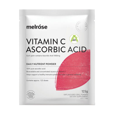 Melrose Vitamin C Ascorbic Acid 125g