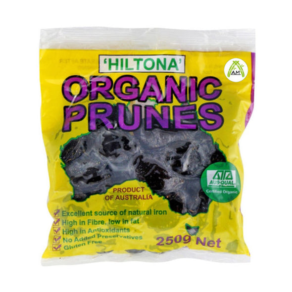 Hiltona Organic Prunes 250g