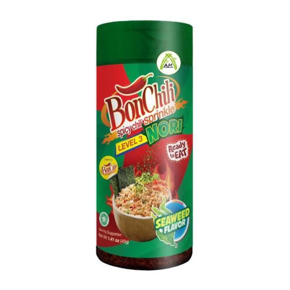 Kobe BonCabe Cabai Bubuk Seaweed Level 2 35g - BonChili Spicy Chili Seaweed Sprinkle Seasoning Level 2